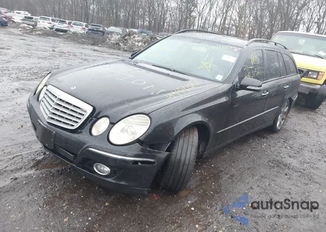 2007 Mercedes-Benz E 350 4Matic z USA, uszkodzony, nr VIN WDBUH87X17X210215